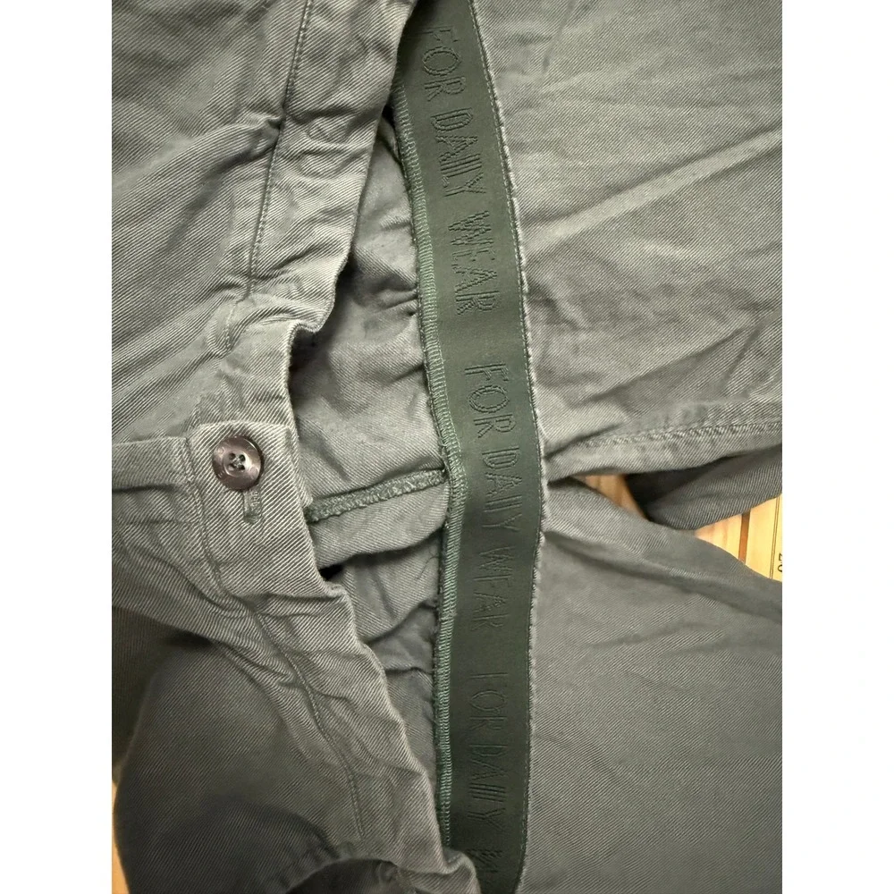 Mack Weldon Performance Stretch Joggers Large Green Cotton Spandex Casual Work